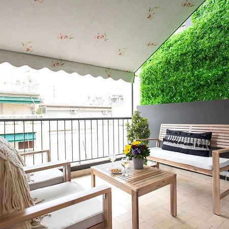 Blue Ark Boho Stay At Acropolis Aten Exteriör bild
