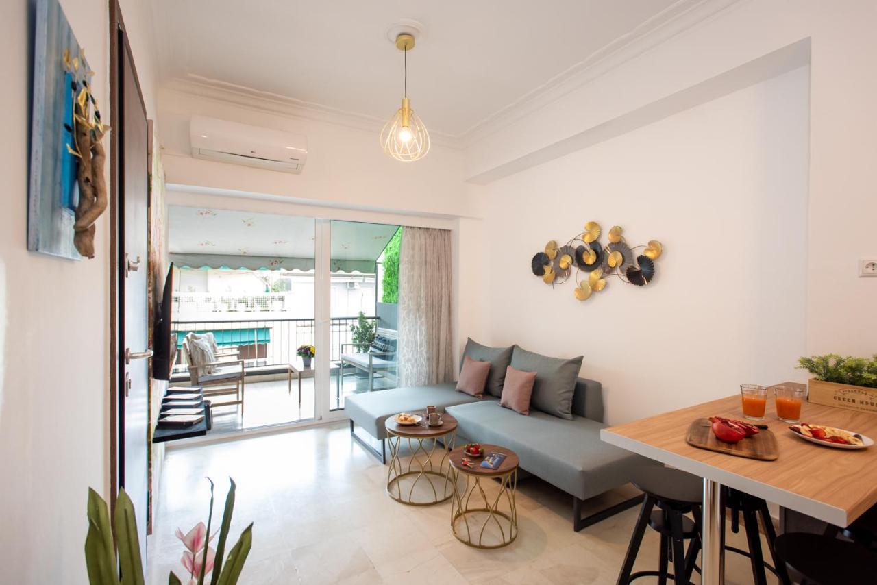 Blue Ark Boho Stay At Acropolis Aten Exteriör bild