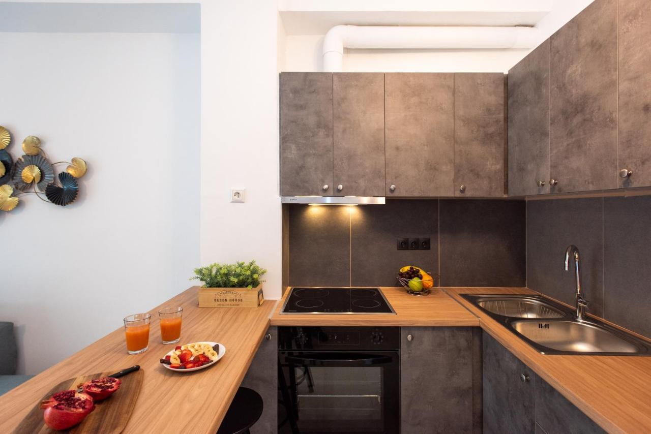Blue Ark Boho Stay At Acropolis Aten Exteriör bild