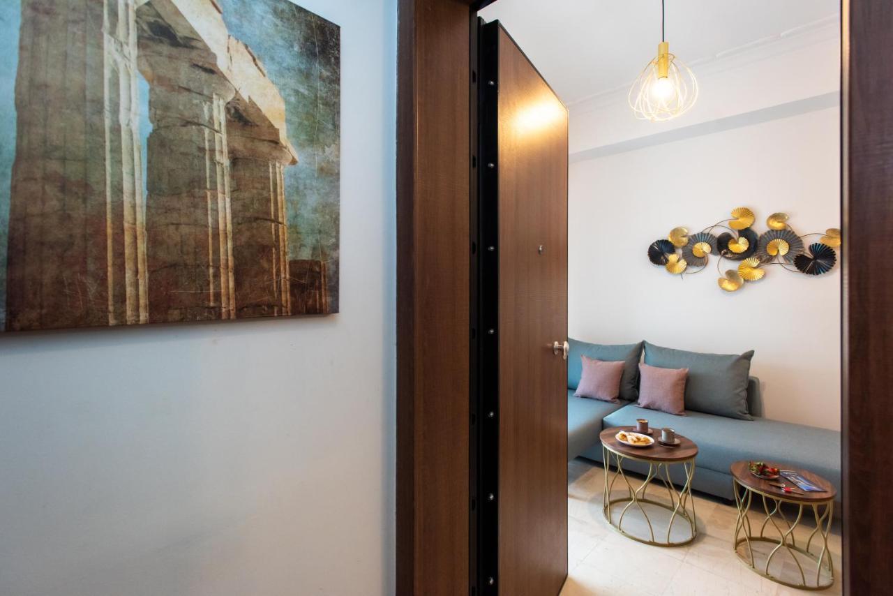 Blue Ark Boho Stay At Acropolis Aten Exteriör bild