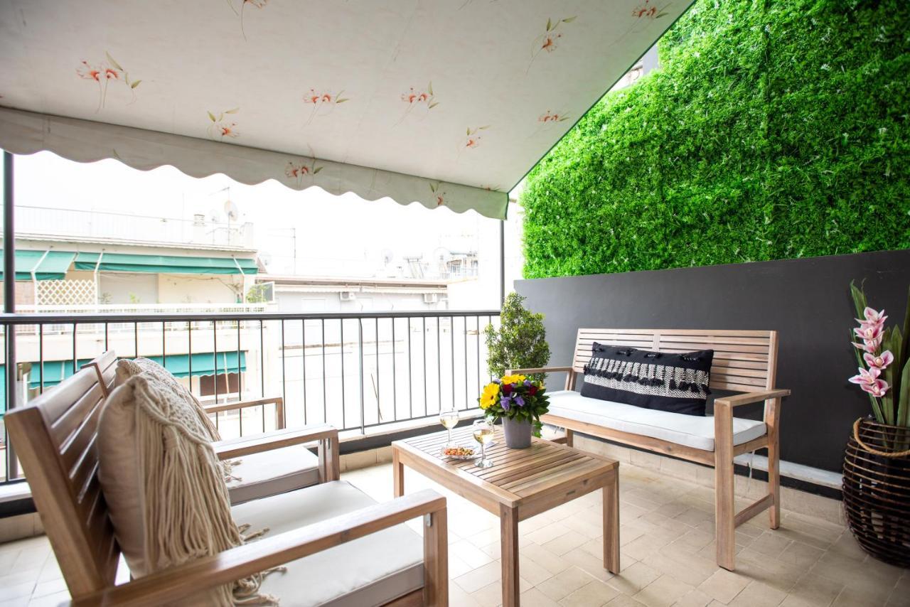 Blue Ark Boho Stay At Acropolis Aten Exteriör bild