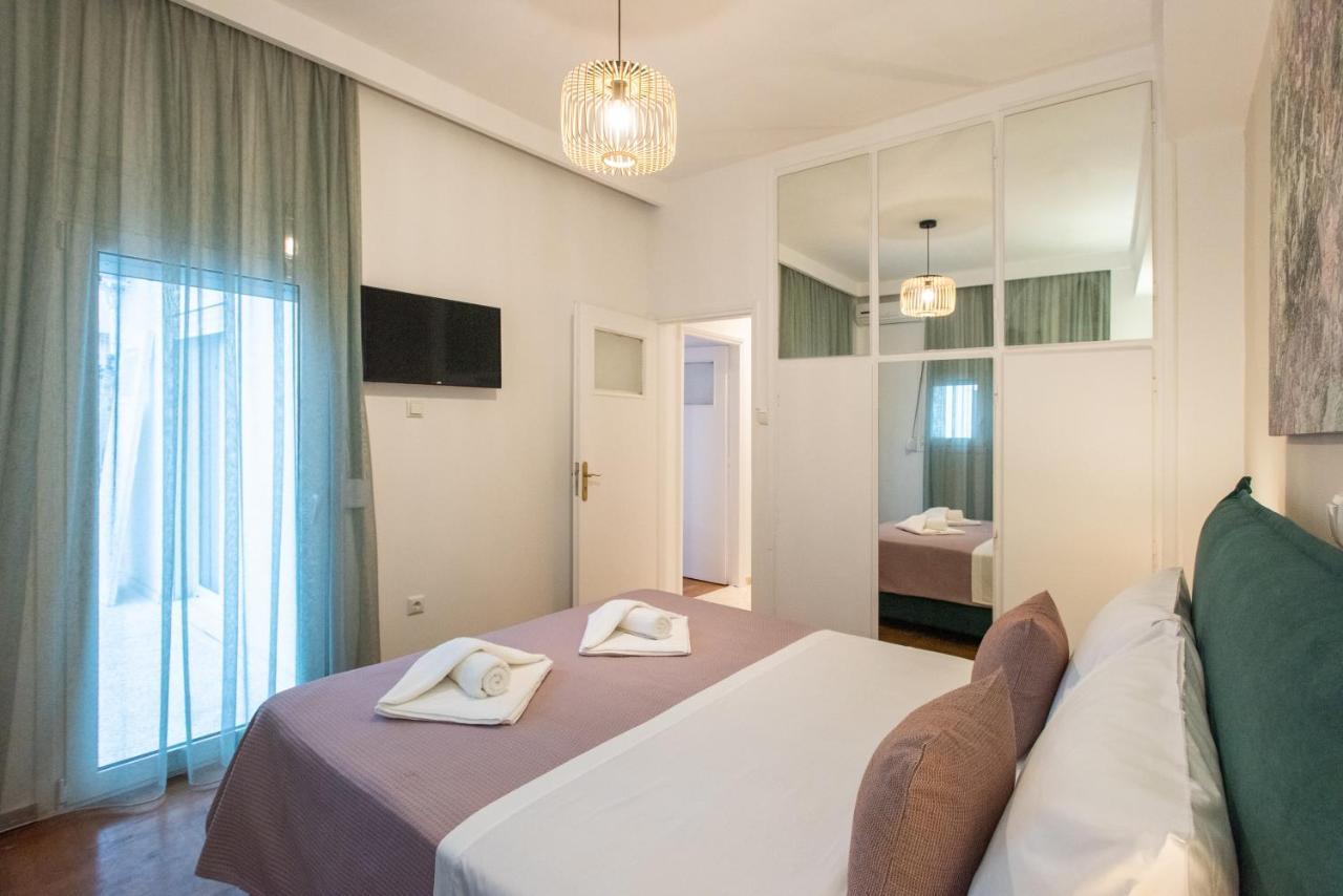 Blue Ark Boho Stay At Acropolis Aten Exteriör bild