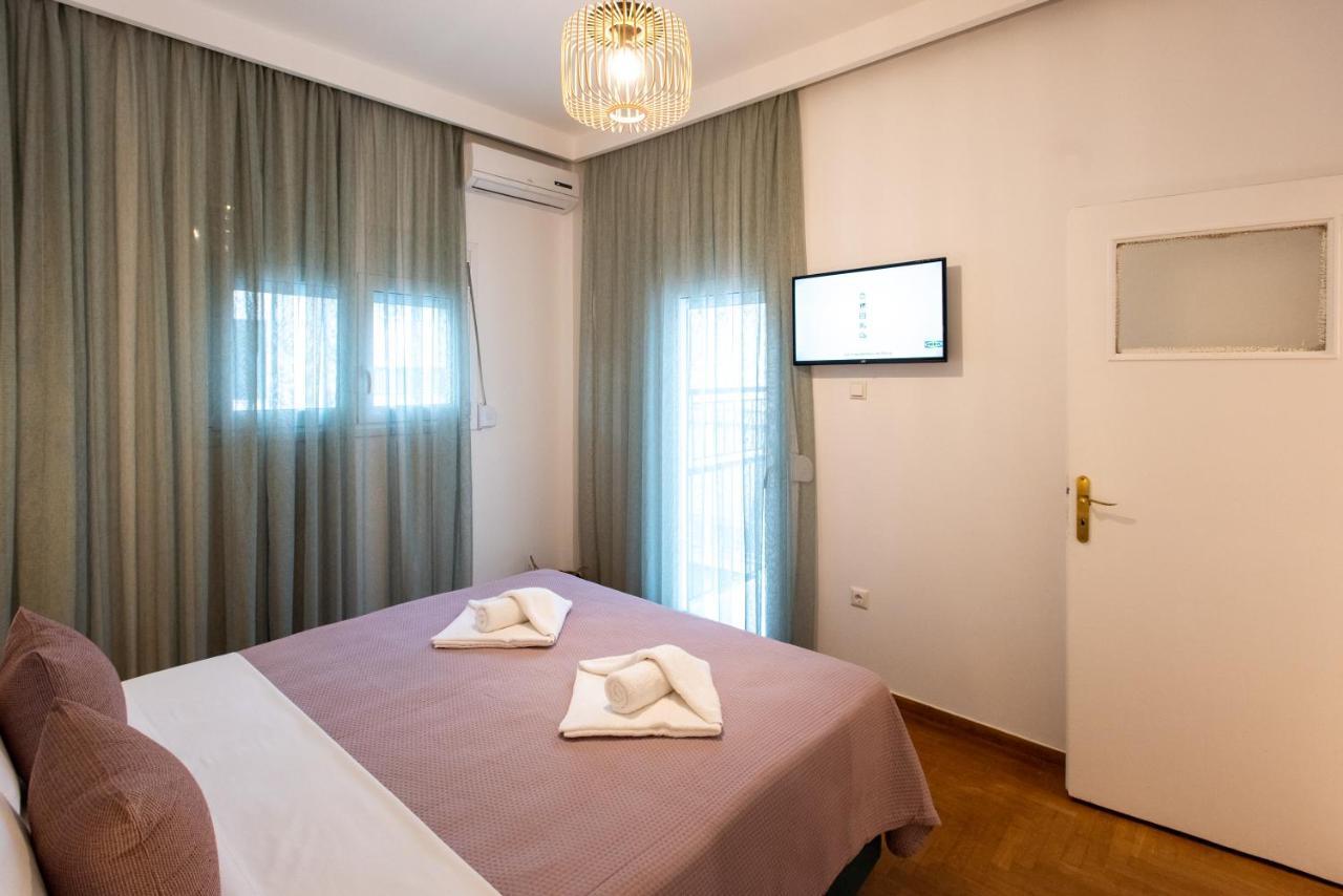 Blue Ark Boho Stay At Acropolis Aten Exteriör bild