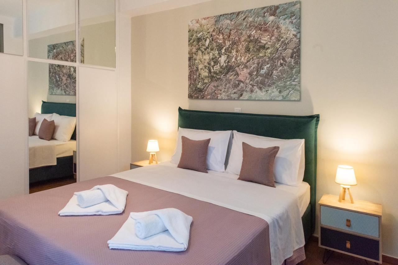 Blue Ark Boho Stay At Acropolis Aten Exteriör bild