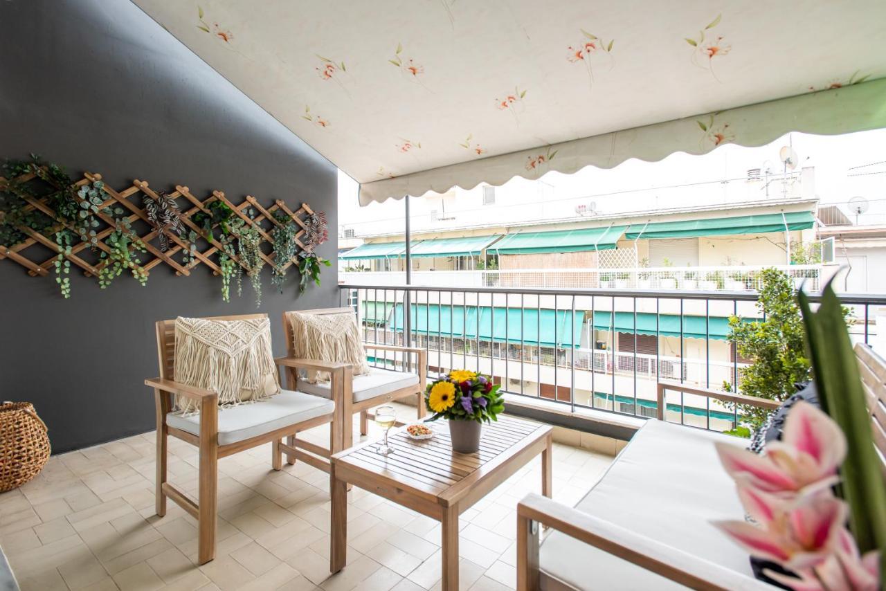 Blue Ark Boho Stay At Acropolis Aten Exteriör bild