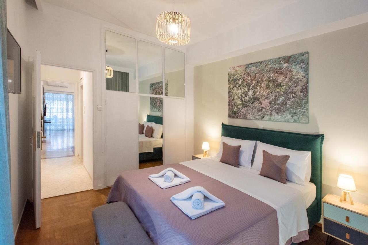 Blue Ark Boho Stay At Acropolis Aten Exteriör bild