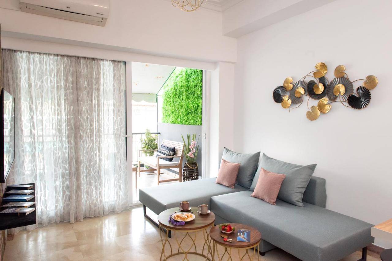 Blue Ark Boho Stay At Acropolis Aten Exteriör bild